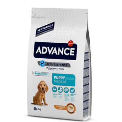  Affinity Advance Medium Puppy pollo y arroz