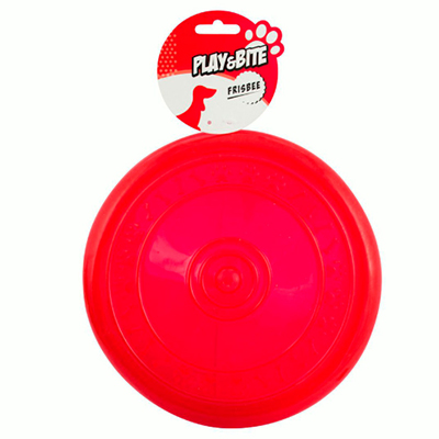 Frisbee play and bite