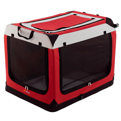 caseta plegable para mascotas