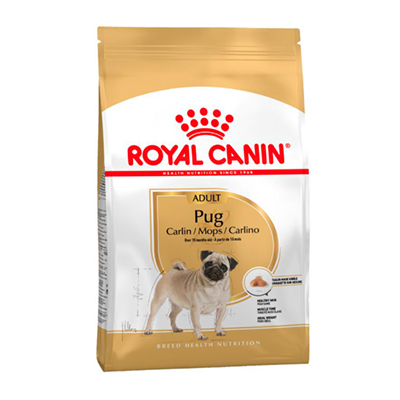 Comida perro carlino