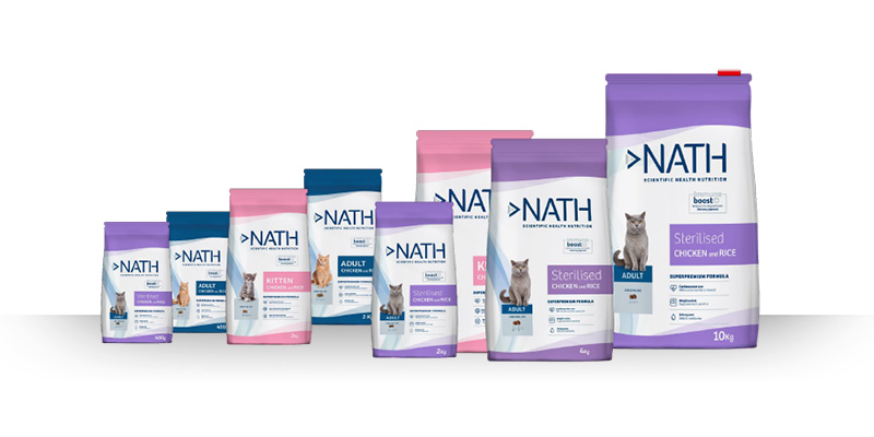 Gama NATH: alimentación superpremium para gatos