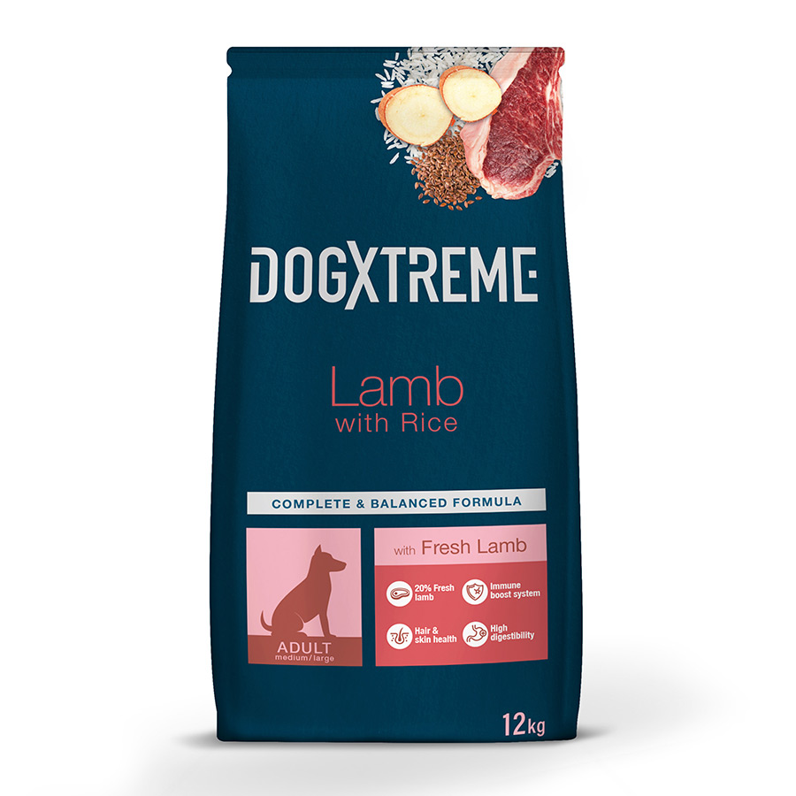 DOGXTREME ADULT CORDERO Y ARROZ