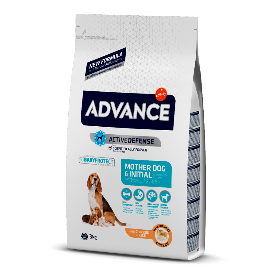 AFFINITY ADVANCE MOTHER DOG AND PUPPY INITIAL POLLO Y ARROZ