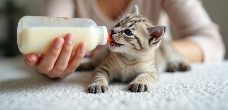 alimentar gatitos