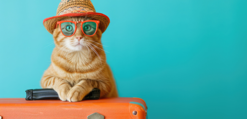 checklist para viajar con un gato