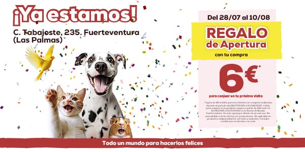 cupon de regalo apertura kiwoko fuerteaventura
