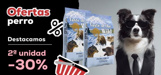 Ofertas perro 🐶  | 2º ud. -30% en pienso Taste of the Wild Pacific 12,2 kg