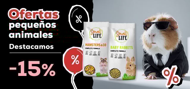 Pequeños animales 🐰 |  -15% en comida Small Life
