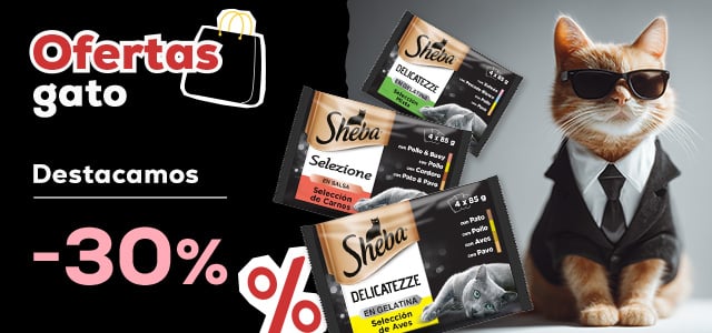 Ofertas gato 🐈  | -30% en húmedo Sheba