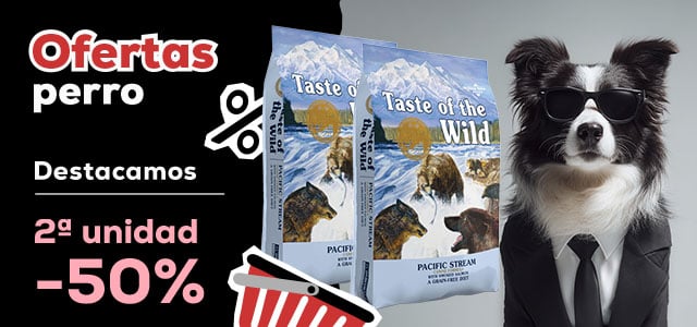 Ofertas perro 🐶  | 2º ud. -50% en pienso Taste of the Wild Pacific 12,2 kg