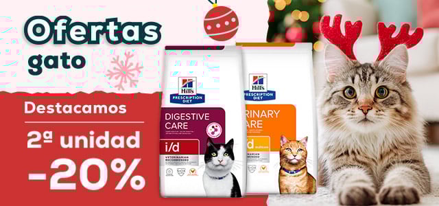 Ofertas gato🐈  | 2ª ud. -20% en pienso veterinario Hill’s Prescription Diet