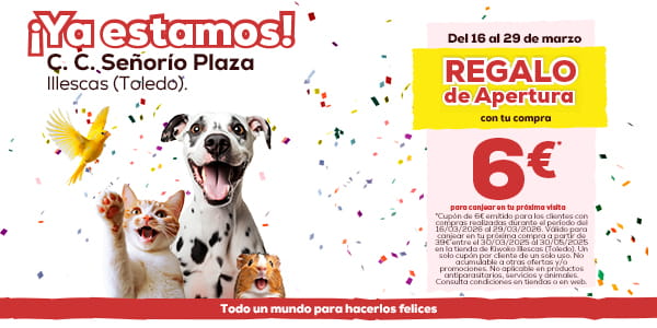 Apertura Kiwoko Illescas regalo