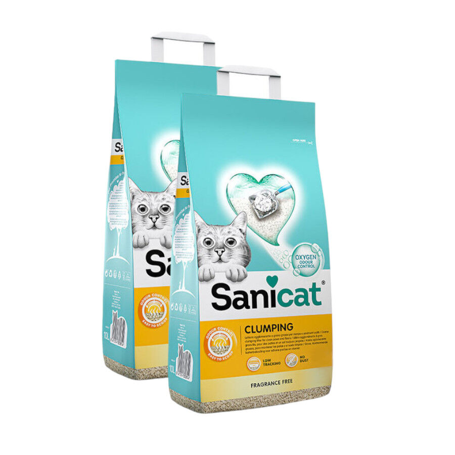 Sanicat Cumpling Arena Aglomerante sin perfume para gatos
