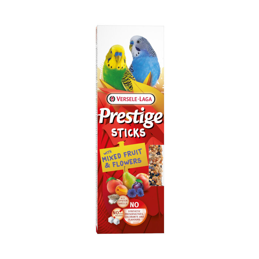 Versele-Laga Barritas Prestige Sticks Mezcla de Frutas y Flores para periquitos