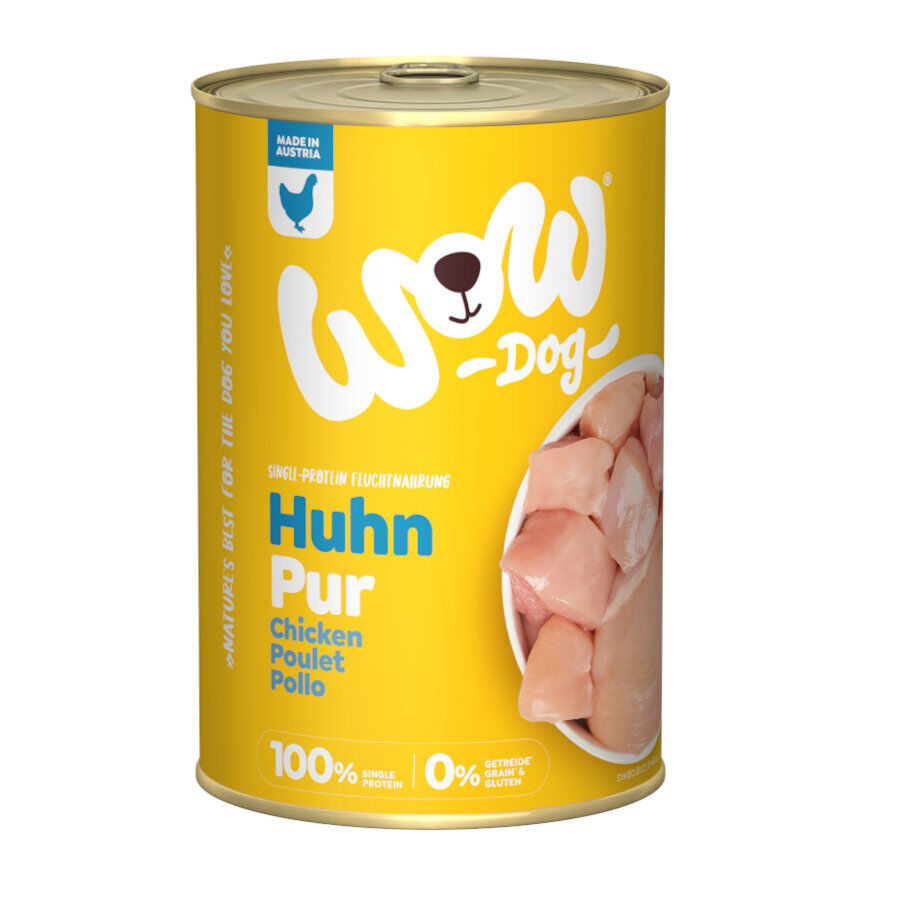 Wow Food Pure Pollo lata para perros