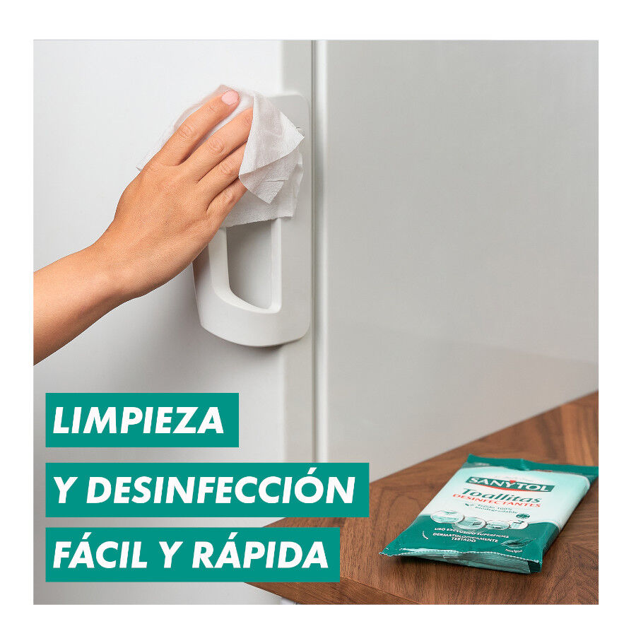 Sanytol Toallitas Húmedas Desinfectantes Multiusos para hogares thumbnail
