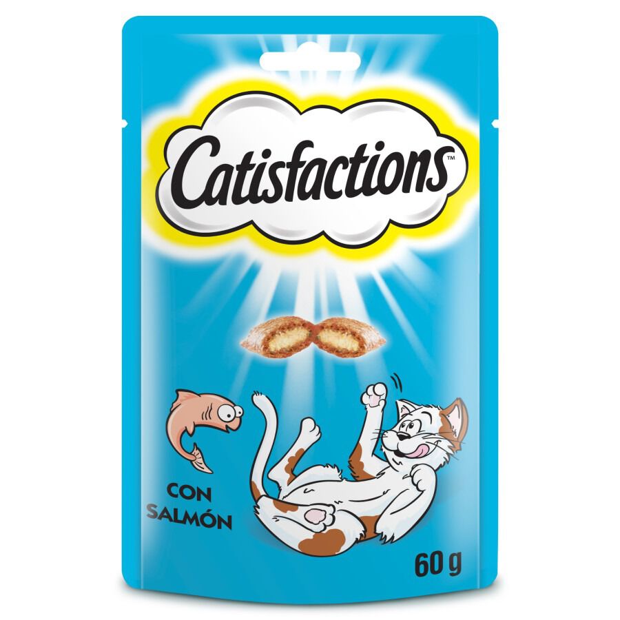 Catisfactions Premios de Salmón para Gatos