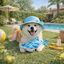 Summer Vibes Tibur&oacute;n Peluche  para perros, , large indicador imagen numero 1