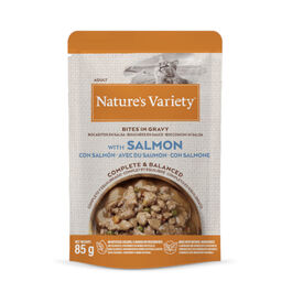 Nature's Variety Adult Salmón sobre en salsa para gatos