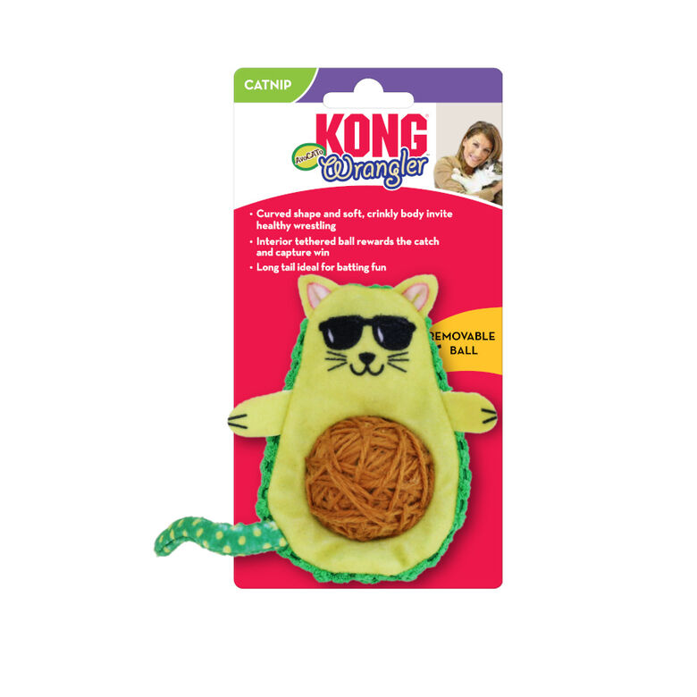 Kong Wrangler Aguacate de Juguete para gatos thumbnail