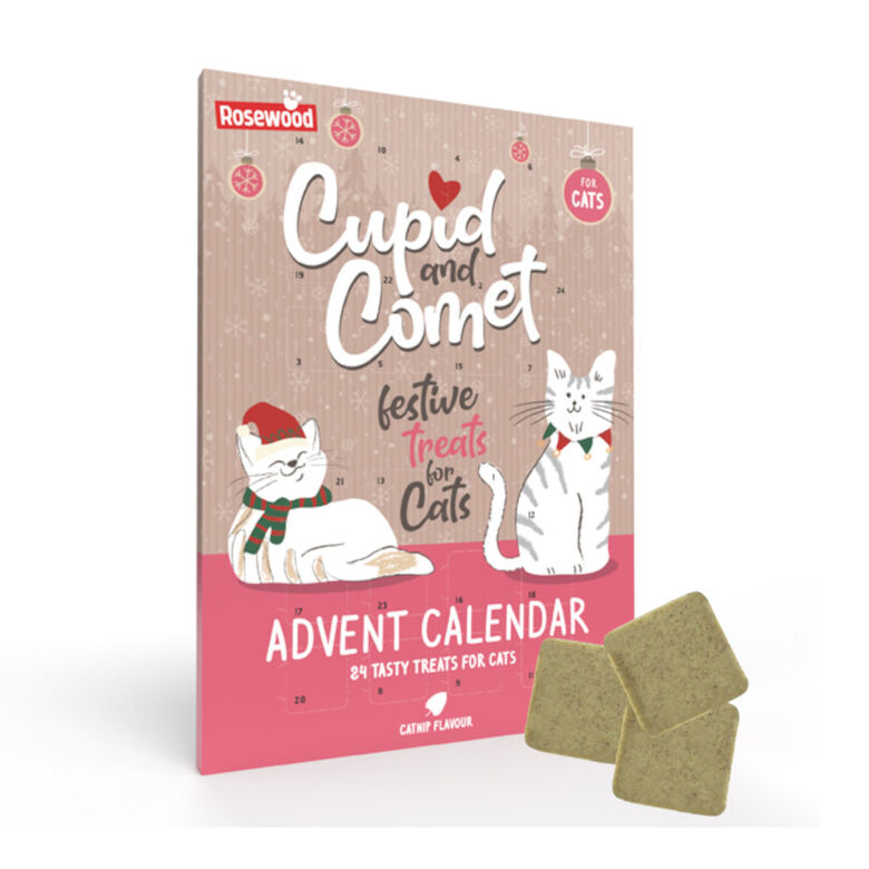 Rosewood Cupid&amp;Comet Calendario de Adviento para gatos thumbnail