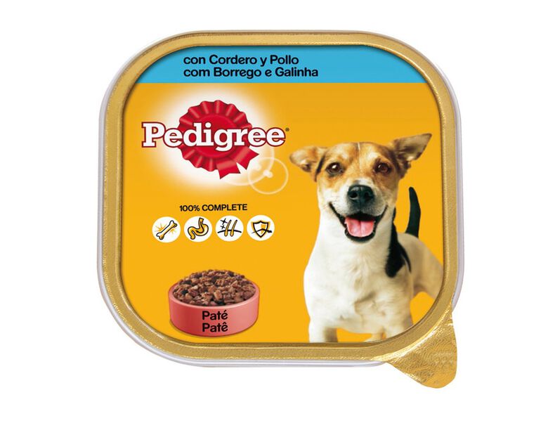 Pedigree Cordero y Pollo Tarrina en Paté para Perros thumbnail
