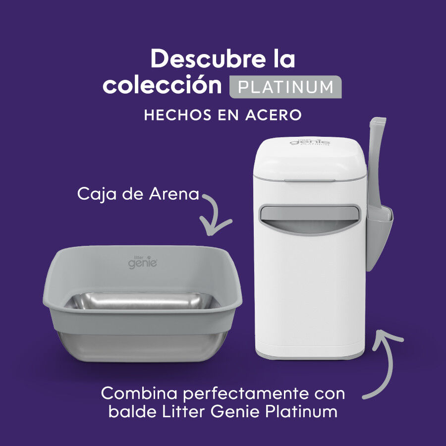 Litter Genie Bandeja Sanitaria LitterLocker Platinum para gatos, , large Imagen numero 4