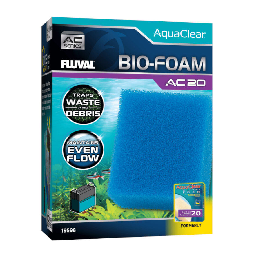 Fluval AquaClear AC Bio-Foam Filtro de Esponja para acuarios