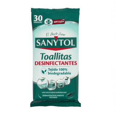 Sanytol Toallitas Húmedas Desinfectantes Multiusos para hogares