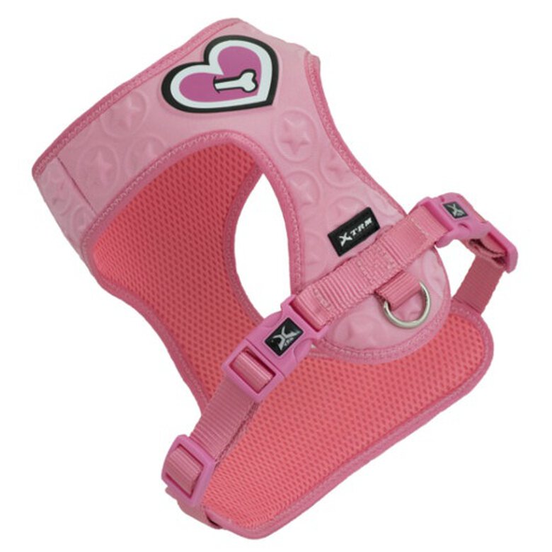 Nayeco Estrellas arnés para perros rosa image number null