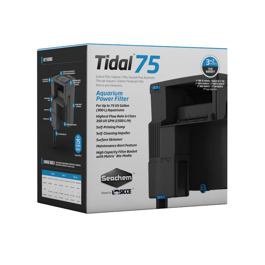Seachem Tidal Filtro Cascada para acuarios
