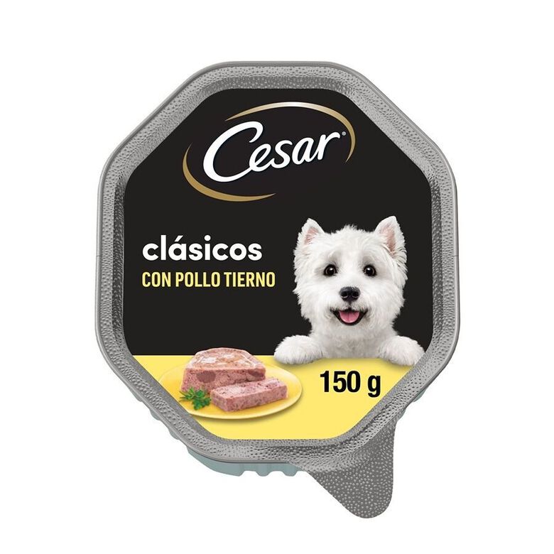 Cesar Pollo e Hígado Tarrina en Paté para Perros thumbnail