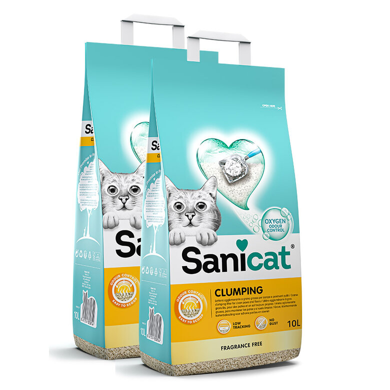 Sanicat Duo arena aglomerante para gatos image number null