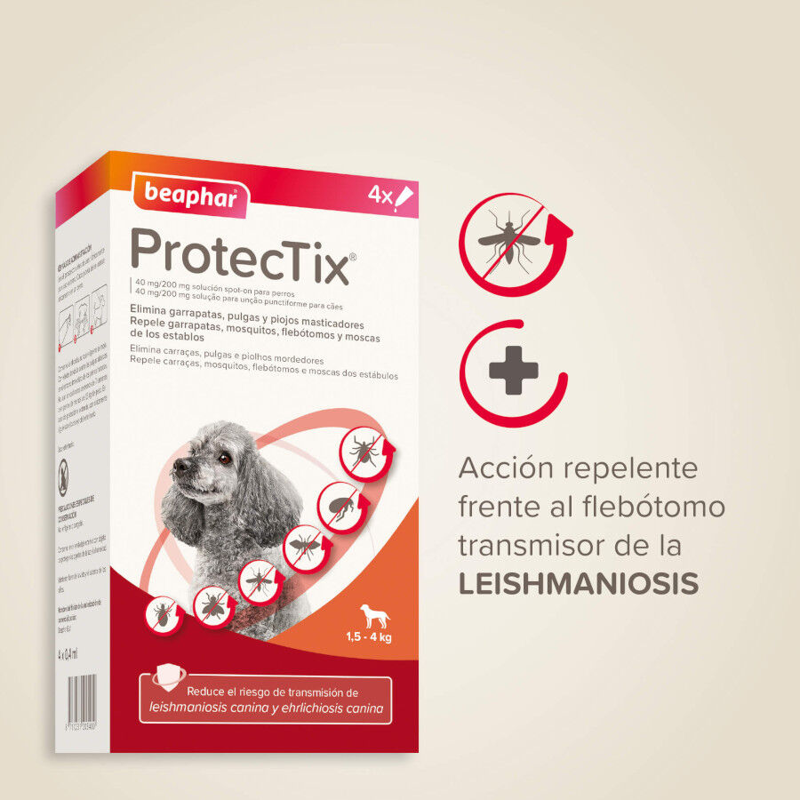 Beaphar Protectix Pipetas Antiparasitarias para perros, , large Imagen numero 4