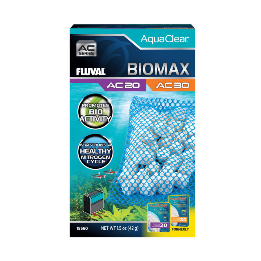 Fluval AquaClear AC BioMax para filtro de acuarios