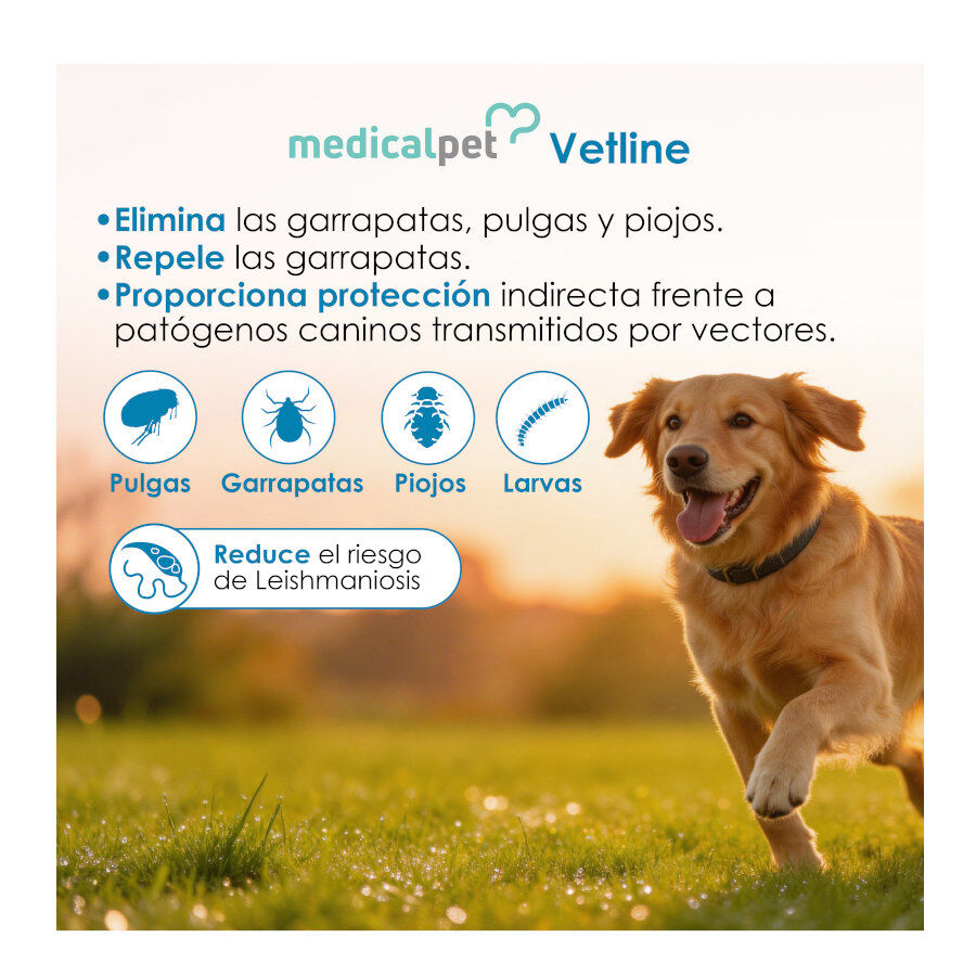 Medicalpet Vetline Collar Antiparasitario para perros, , large Imagen numero 3