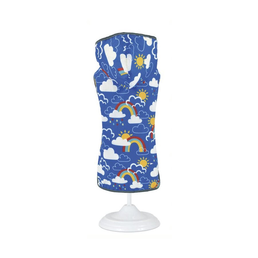 Nayeco Rainbow Impermeable Reversible con Capucha para perros, , large Imagen numero 1