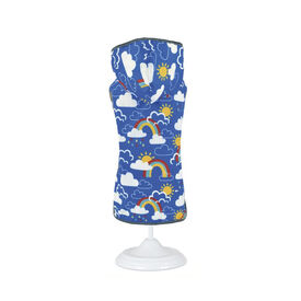 Nayeco Rainbow Impermeable Reversible con Capucha para perros