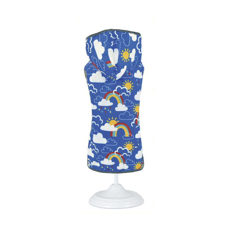 Nayeco Rainbow Impermeable Reversible con Capucha para perros thumbnail