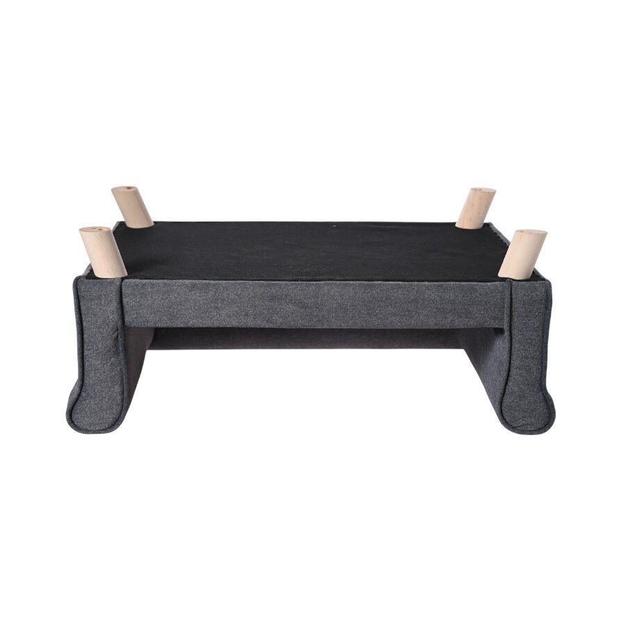 Leeby sof&aacute; negro para perros, , large Imagen numero 7