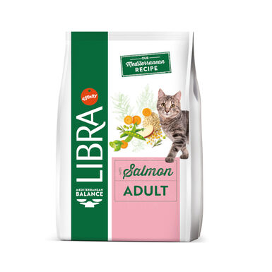 Libra Adult Salmón y Arroz pienso para gatos