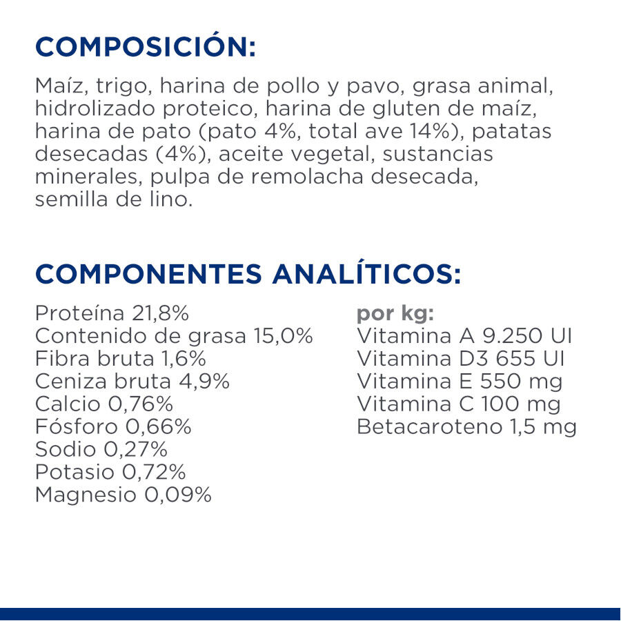 2.5 kg Hill's Science Plan Culinary Creations Pato y Patata pienso para perros medianos, , large Imagen numero 8