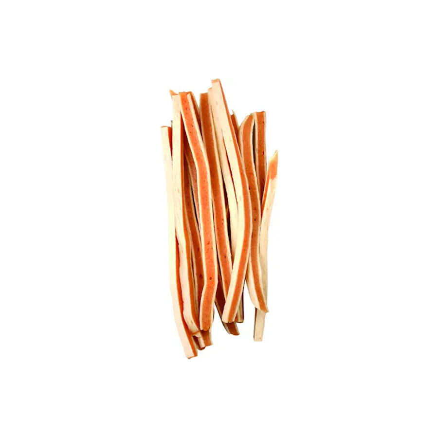 85 g Flamingo Tiras Hapki Pollo y Pez para perros, , large Imagen numero 2