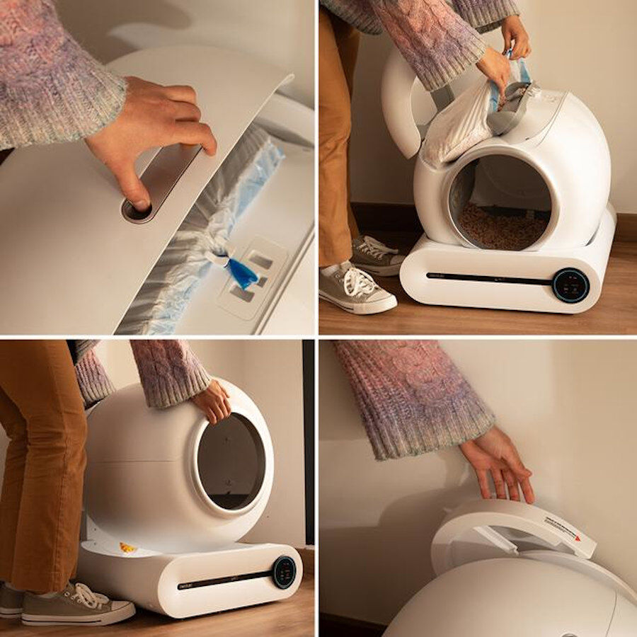 Cecotec Pumba 8000 CleanKitty Smart Arenero Autolimpiable para gatos, , large Imagen numero 3