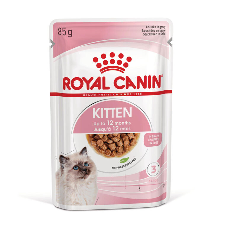 Royal Canin Kitten sobre en salsa para gatos thumbnail