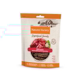 Nature's Variety Barritas Ternera snacks superfood para perros