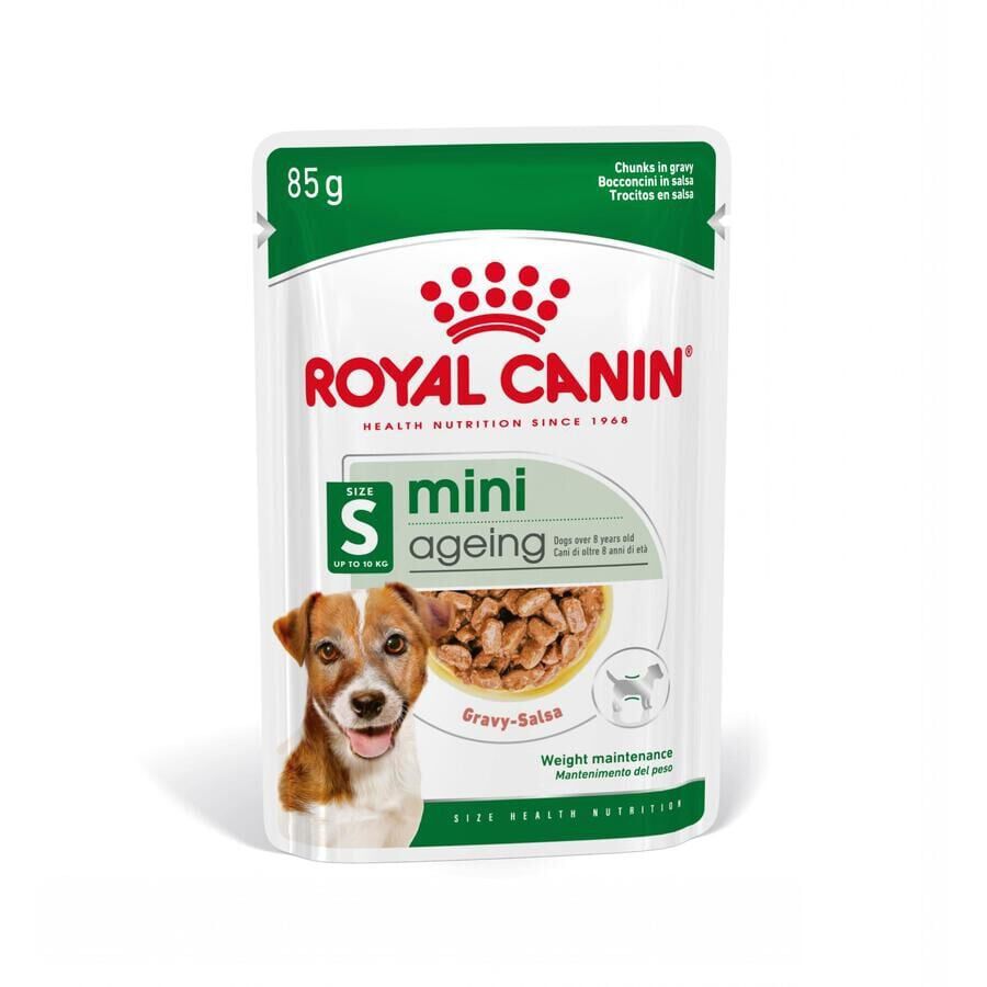 Royal Canin Mini Ageing sobres en salsa para perros