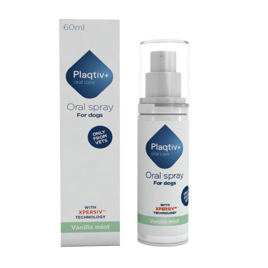 Ecuphar Plaqtiv+ Spray Bucal para perros y gatos