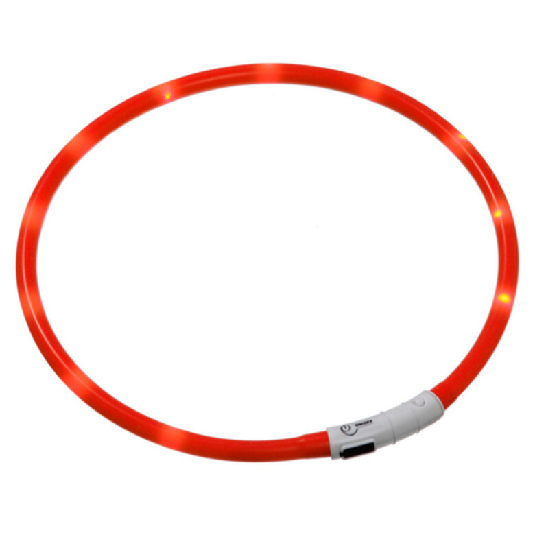 Flamingo Karlie Collar con Luz Led Rojo para perros, , large image number null