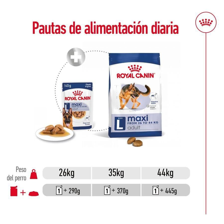 Royal Canin Maxi Adult Carne sobre en salsa para perros thumbnail